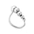 Moonlight Grapes Slim Ring - Silver - 200012070052