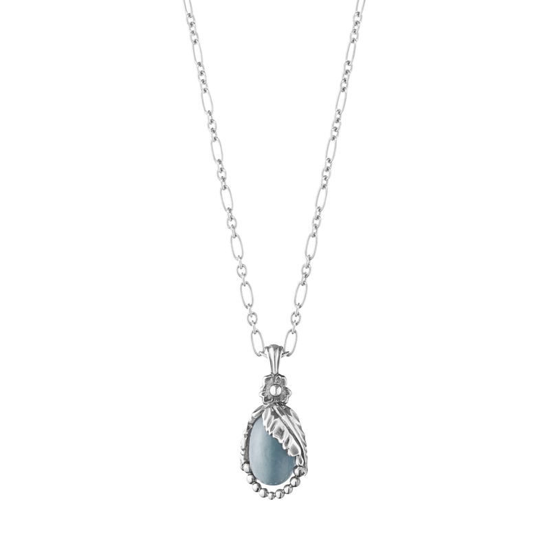 Blue Quartz Heritage Pendant - Silver - 20001214