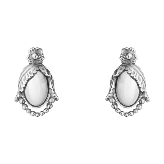 Heritage Ear Clips - Silver - 20001219