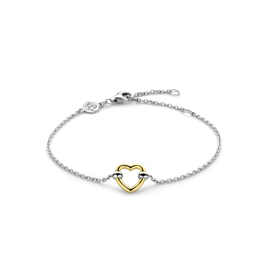 Milano Heart Bracelet - Gold - 23017SY