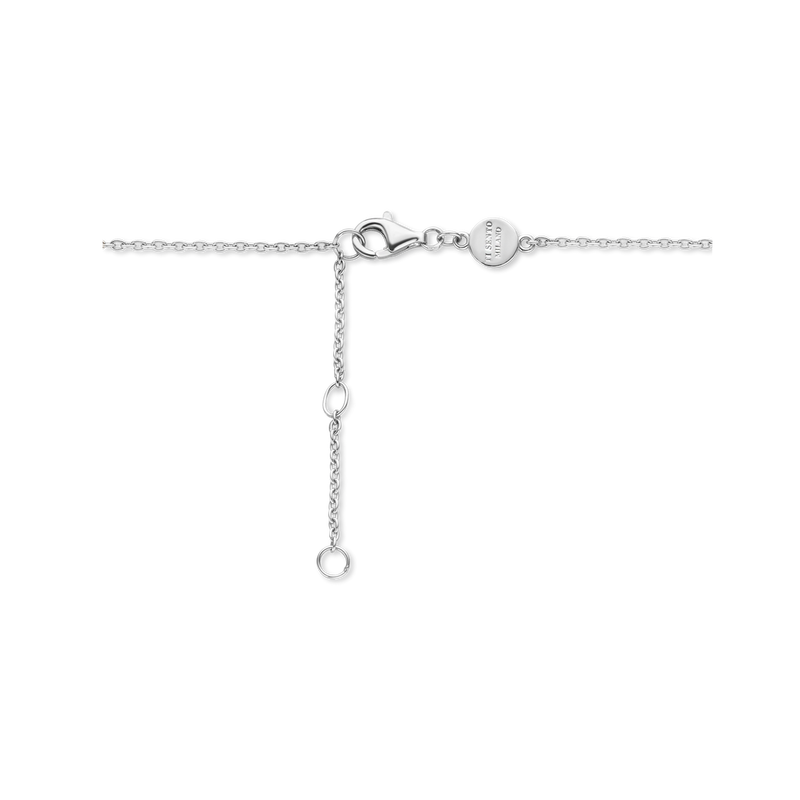 Milano CZ Heart Bracelet - Silver - 23017ZI