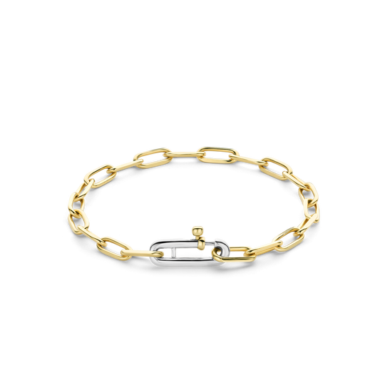 Milano Mini Chain Link Bracelet - Gold - 23018SY