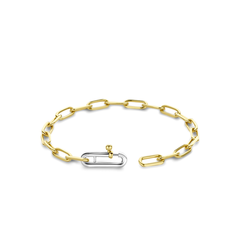 Milano Mini Chain Link Bracelet - Gold - 23018SY