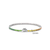 Milano Rainbow Pavé Bracelet - Silver - 2995MC
