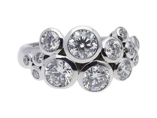 Diamond Ring, 2.12ct - 18ct White Gold