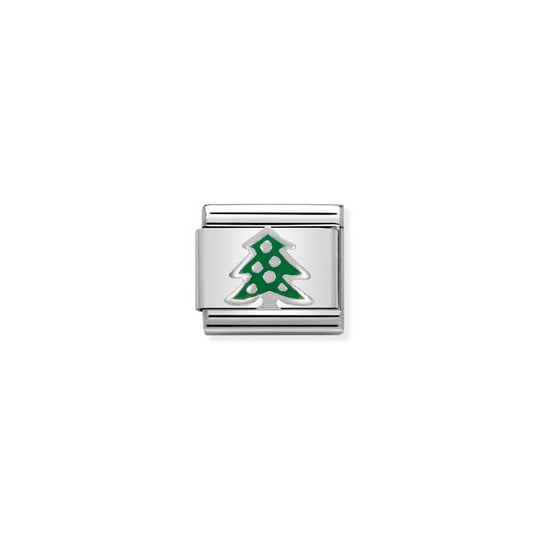 Composable Christmas Tree Link - Silver - 330204/08