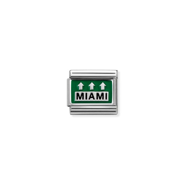 Classic Miami Freeway Link - Silver/Green - 330208/19
