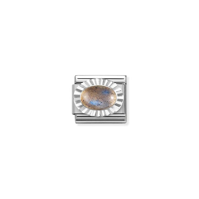 Composable Labradorite Link - Silver - 330507/40