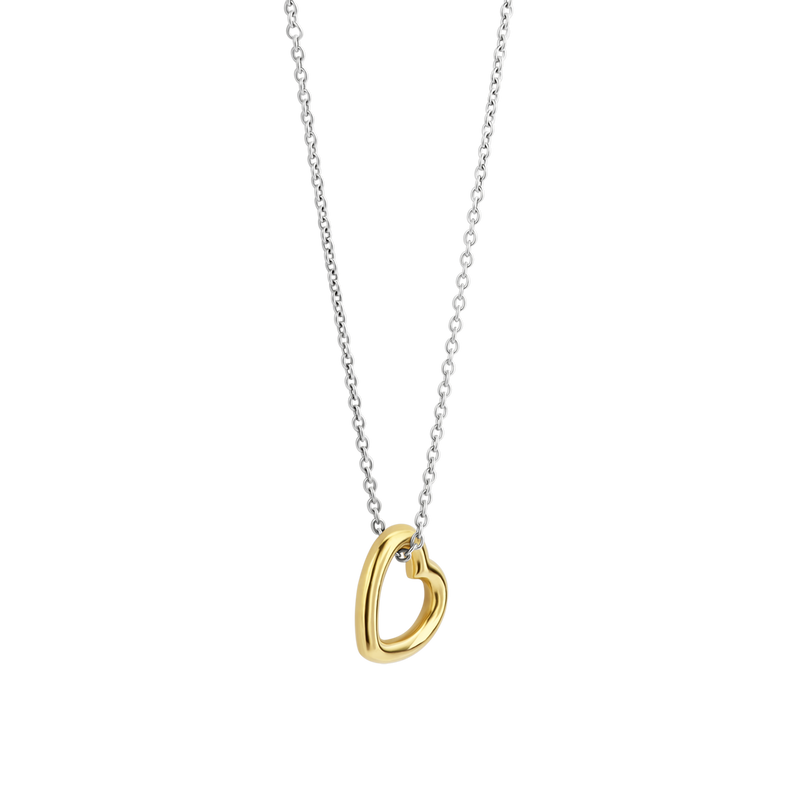 Milano Heart Pendant Necklace - Gold - 34022SY/42