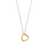Milano Heart Pendant Necklace - Gold - 34022SY/42