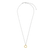 Milano Heart Pendant Necklace - Gold - 34022SY/42
