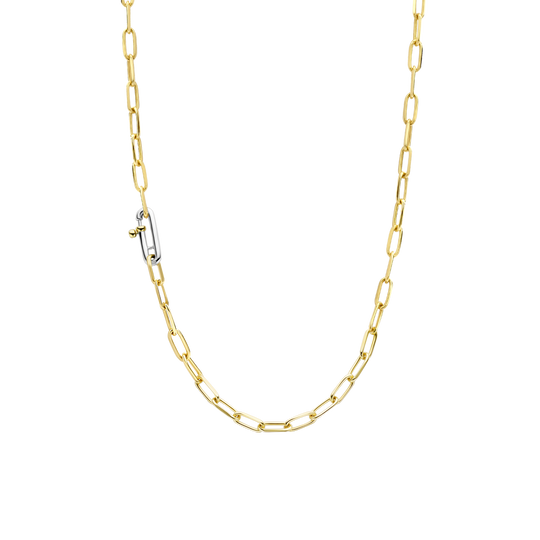 Milano Mini Link Chain Necklace - Gold - 34024SY/48