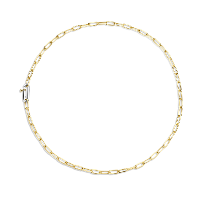 Milano Mini Link Chain Necklace - Gold - 34024SY/48