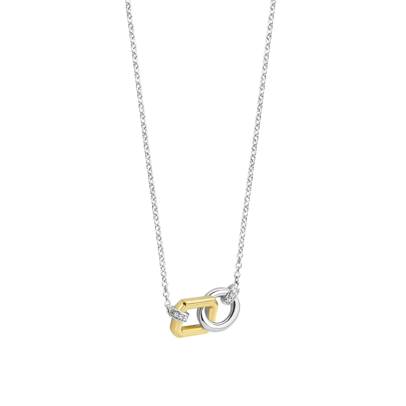 Milano Link Necklace - Gold/Silver - 34025ZY/42