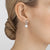 Magic Pearl Drop Earrings - White Gold - 3519817