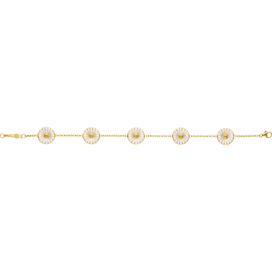 Daisy Bracelet - Gold/White - 3530912