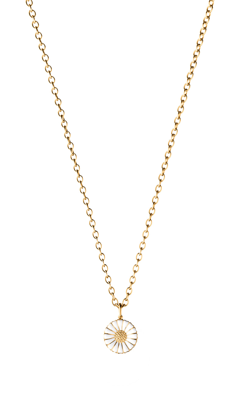 Daisy Small Pendant - Gold/White - 3536226