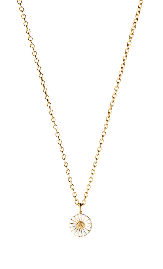 Daisy Small Pendant - Gold/White - 3536226