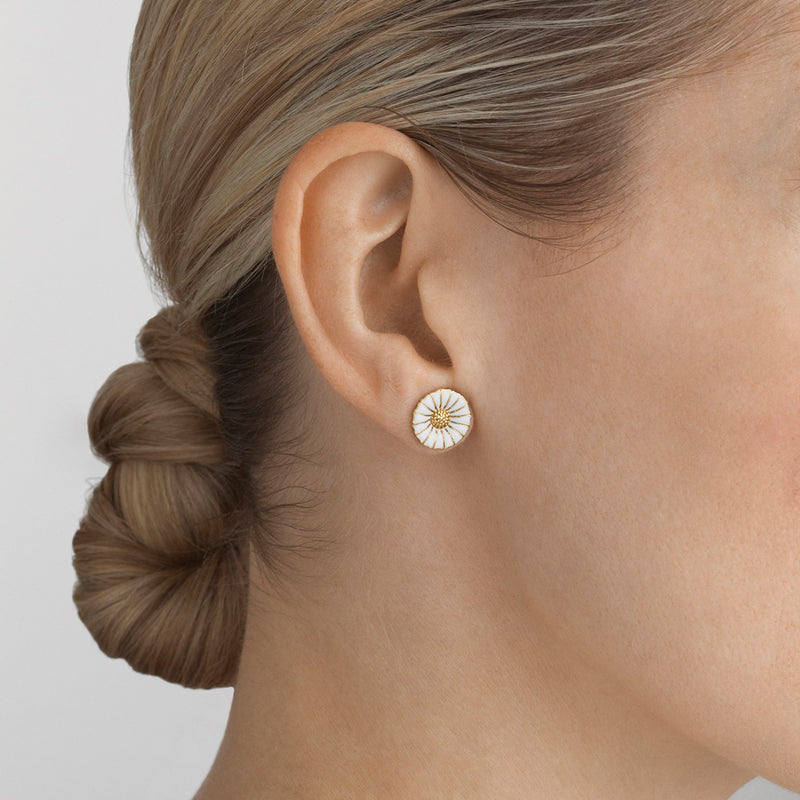 Daisy Earstuds - Gold/White - 3539207