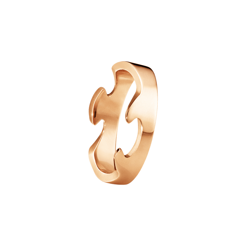 Fusion Rose Gold End Ring - Size 53 - 20000293-53