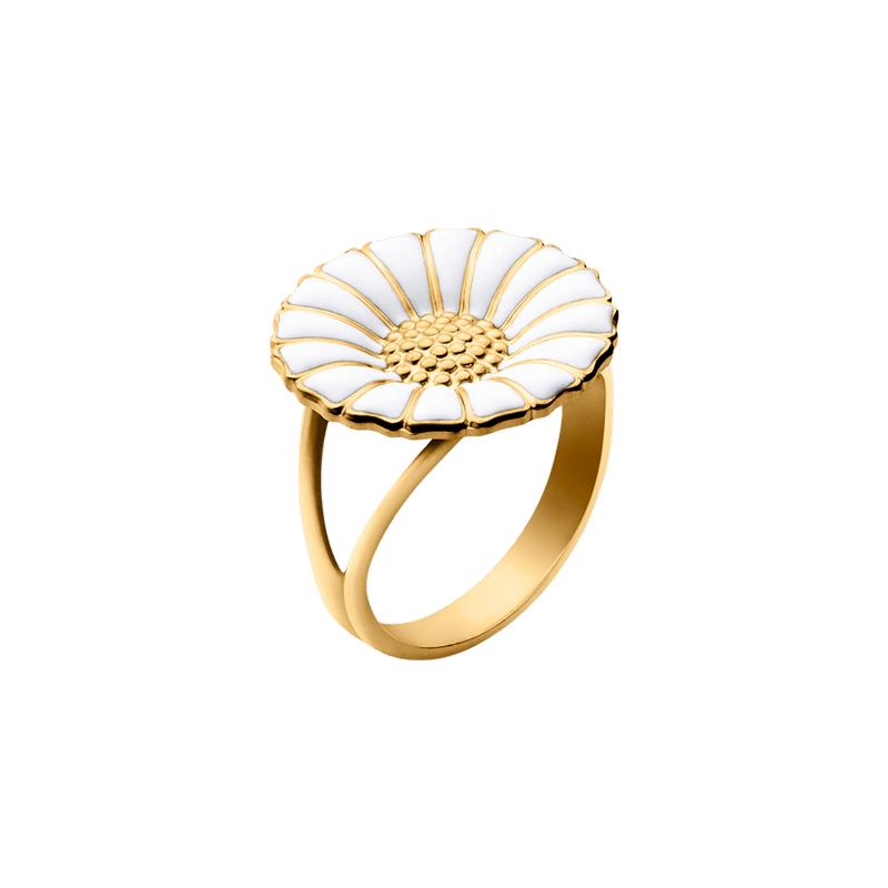 Daisy Ring - Gold/White - Size 52 - 200003130052