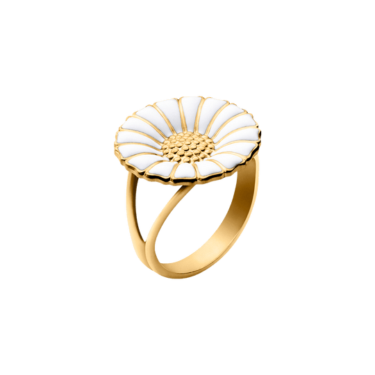 Daisy Ring - Gold/White - Size 52 - 200003130052