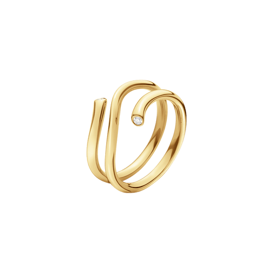 Magic Diamond Outer Ring, Size 54 - 18ct Yellow Gold - 20000341-54