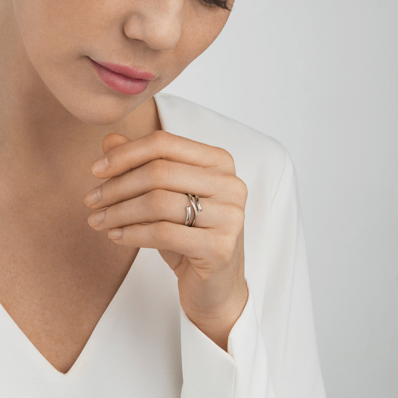 Diamond Magic Ring Outer, Size 54 - 18ct White Gold - 20000342-54