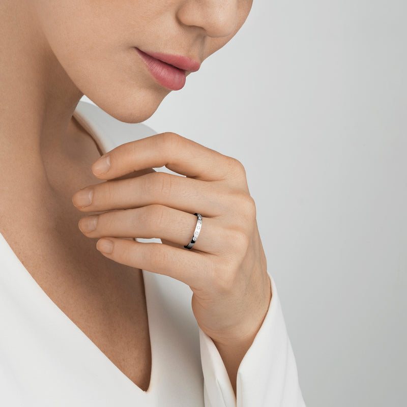 Magic Band Ring - White Gold/Diamond - 20000346-52