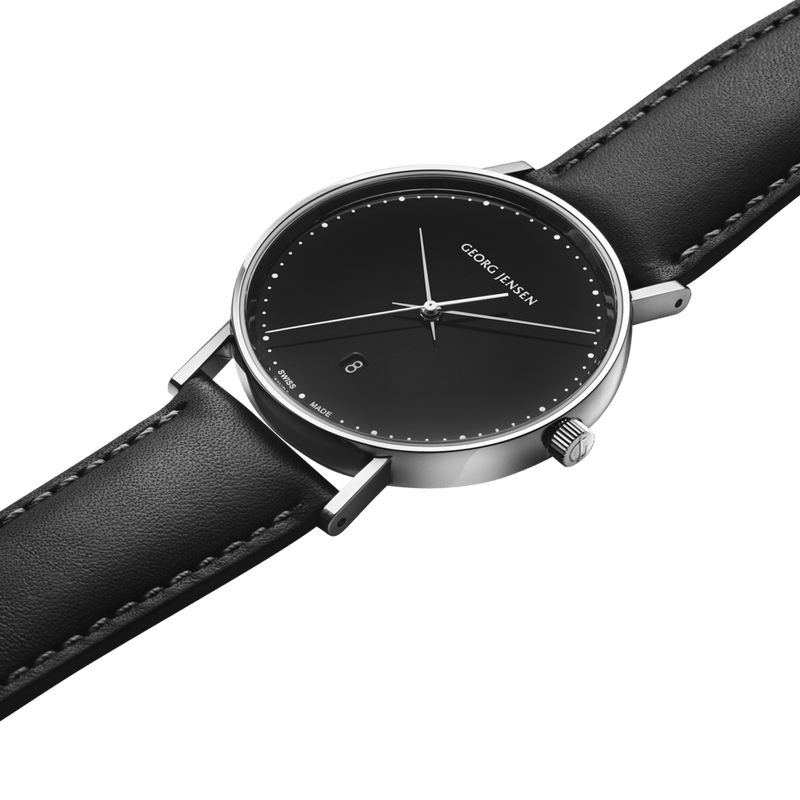 Koppel Gents Quartz Watch, 41mm - Black/Black - 10019774