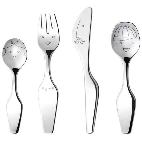 Alfredo Twist Family 4pcs Cutlery Set - 3580049
