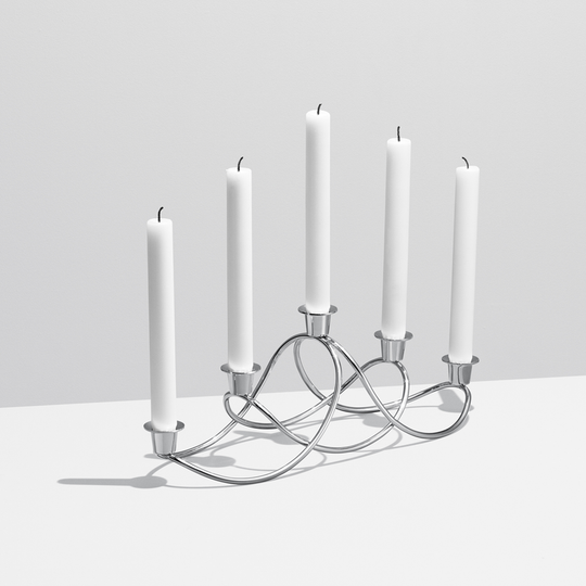 Harmony Candleholder - Silver - 3586143