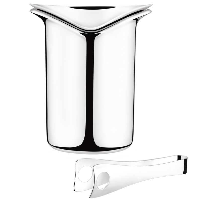 Wine Ice Bucket & Tongs - 3586961