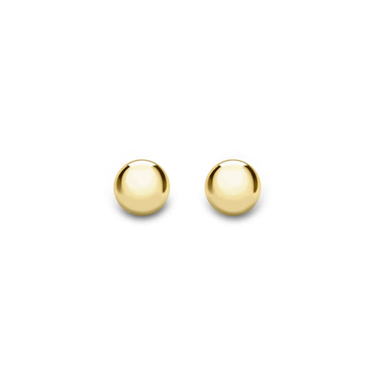 7mm Ball Stud Earrings - 9ct Yellow Gold