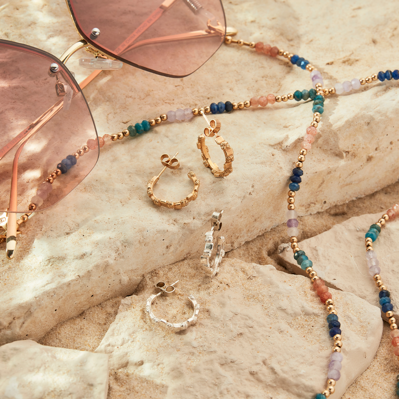 Light Echoes Sunglasses Chain - Silver - SSCLASLKA