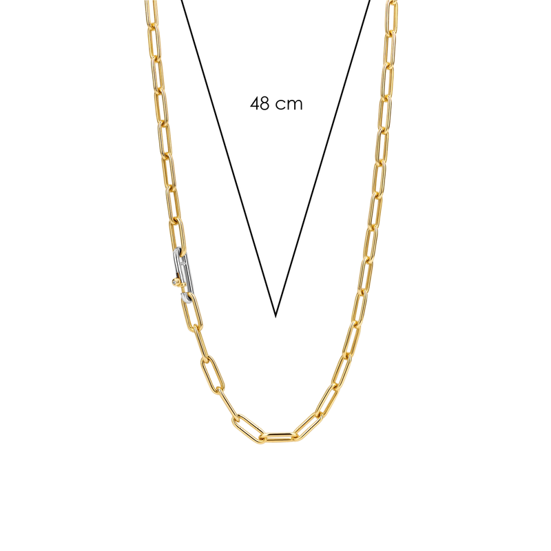 Link Chain Necklace - Gold - 3947SY/48