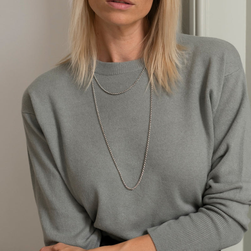 Milano Necklace - Silver - 3959SI/80