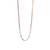 Milano Rainbow Choker Necklace - 3992MC/39