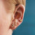 Lightning Stud Earrings - Gold - SPESGS26