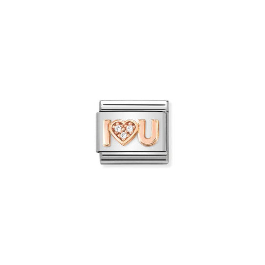 Composable I Heart You Link - Rose Gold - 430305/36