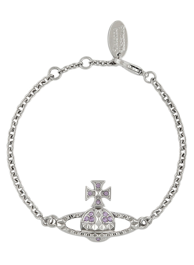 Mayfair Bas Relief Bracelet - Silver/Violet - 61020032-02W287-MY