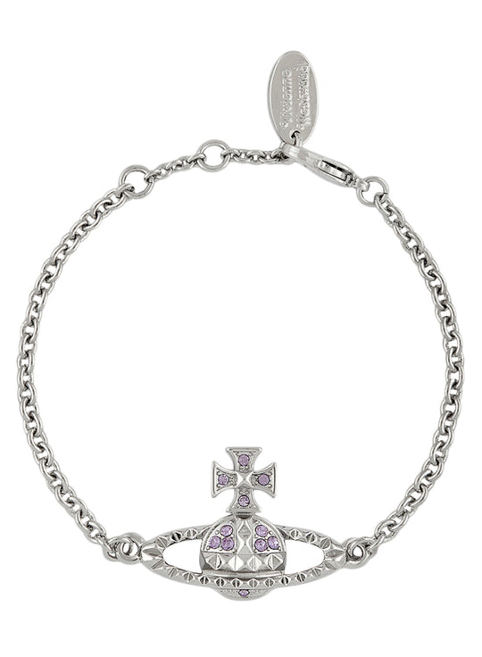 Mayfair Bas Relief Bracelet - Silver/Violet - 61020032-02W287-MY