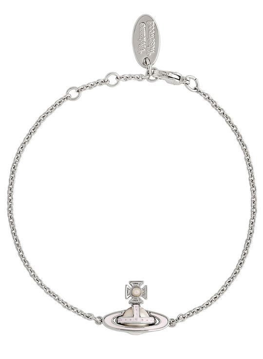 Simonetta Bas Relief Bracelet - Silver/Pink - 61020176-02P200-CN