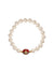 Loelia Pearl Bracelet - Gold/Red - 61030065-02R417-IM-W1