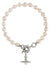 Aleksa Pearl Bracelet, W2 - Silver - 6103006Q-02P226-CN-W2