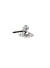 Man Lorelei Stud Earring - Silver - 62010045-02P019-IM