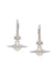 Simonetta Earrings - Silver/White - 62020115-02P113-CN