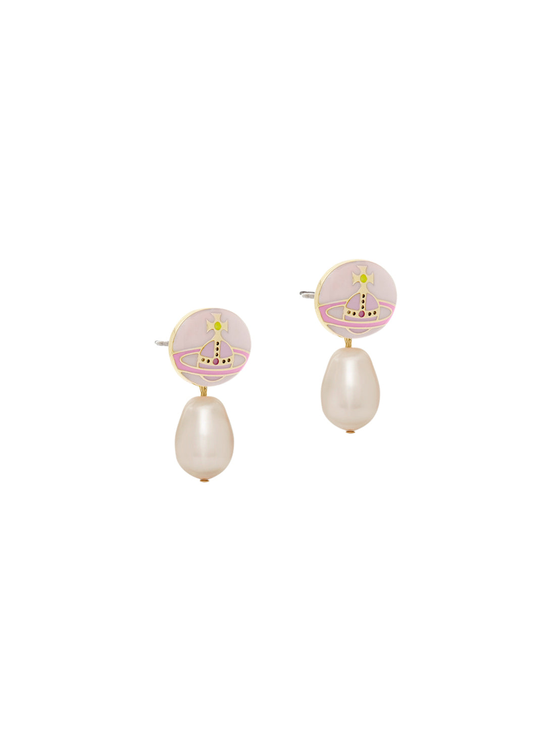 Loelia Drop Earrings - Gold/Creamrose - 62020143-02R525-IM – Sarah