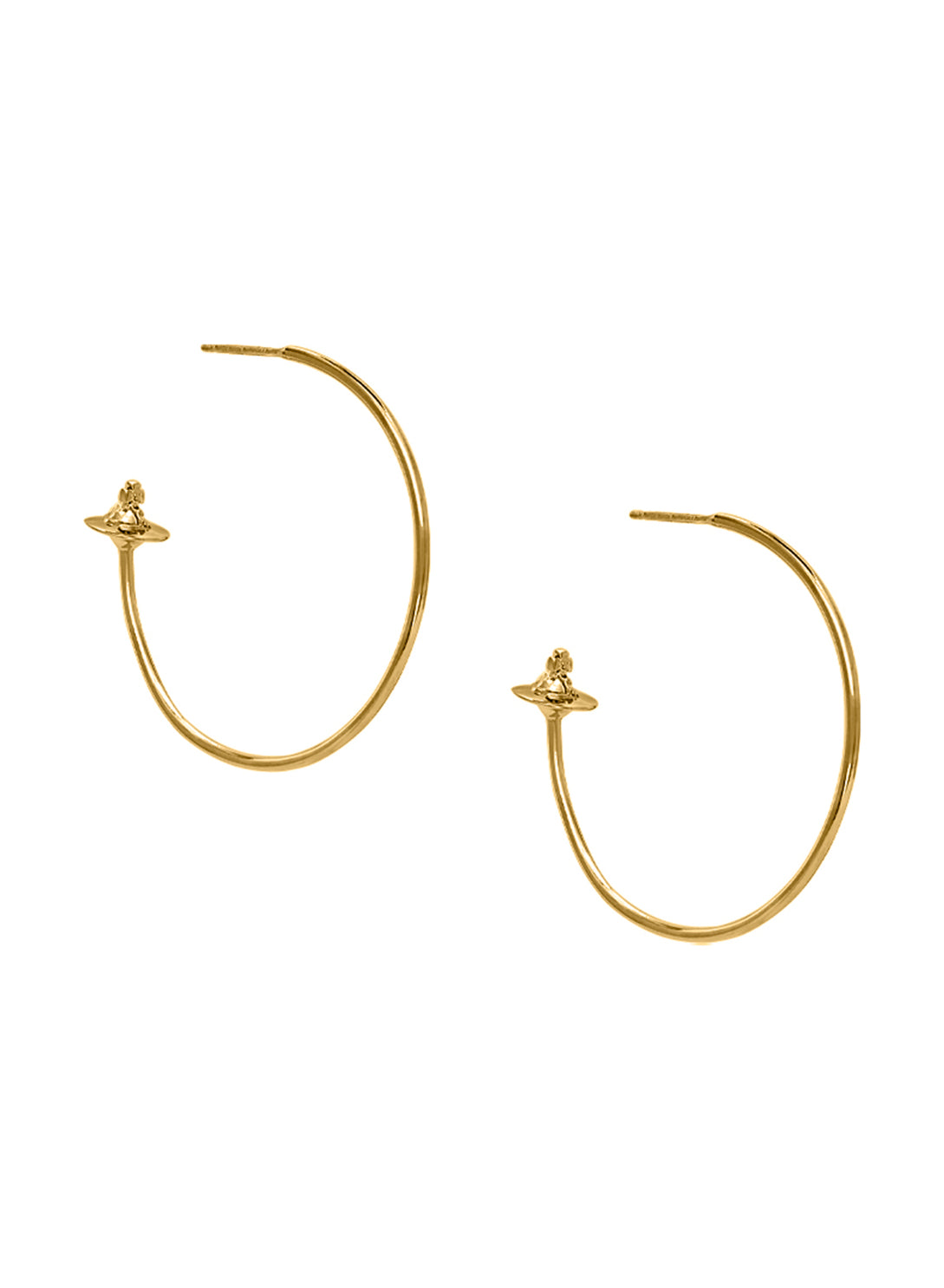 Vivienne Westwood Rosemary Hoop Earrings - Gold ~ BE1519/1 – Sarah