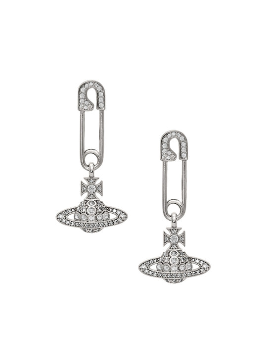 Lucrece Earrings - Silver - 62030043-02P102-IM